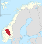 Oppland in Norwegen