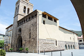 Ilesia de Santa María d'Organyà.