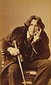 Q30875 Oscar Wilde circa 1882 (Foto: Napoleon Sarony) overleden op 30 november 1900