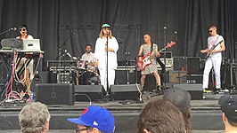 Cibo Matto tijdens Solid Sound Festival, 2015