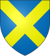 Armes imaginaires de la Mercie (croix de saint Alban).