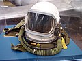 Casco di volo sovietico di un pilota di MiG-25 degli anni 80