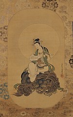 清原雪信「文殊菩薩」