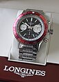 Longines Heritage Diver Chronograph, Retroversion eines Modells von 1967 mit der Modellnummer L2.808.4.52.6; Kaliber L688.2 Schaltradchronograph