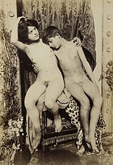 Études de nus Féminins et Masculins, ca.1900