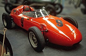 Porsche 718 (Formula Two) of Carel Graf Godin de Beaufort in Het National Automobielmuseum, Leidschendam; front and right side