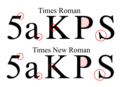 Times Roman vs Times New Roman