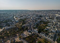 Panorama of Alberobello