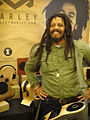 Rohan Marley op 8 januari 2012 geboren op 19 mei 1972