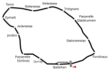 Circuit Bremgarten track layout