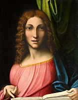 Versión de Correggio, como Cristo joven en el Templo, ca. 1513.[8]​