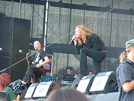 Dark Tranquillity live tijdens Summer Breeze Open Air 2007