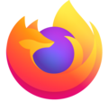 Firefox nabigatzailearen logoa, 2019.