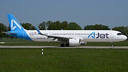 Airbus A321neo in Hannover