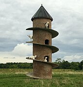 Johnsons belvedere, "Tower of Baaa" i Findlay, Illinois