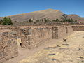 Sitio de habitaciones en Raqchi.