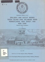 Thumbnail for File:Spillway and outlet works, Tocks Island Dam, Delaware River, Pennsylvania, New Jersey, and New York- Hydraulic model investigation - USACE-p266001coll1-4897.pdf