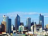 The skyline of Makati City