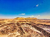 Mount Ardon in the middle of the Makhtesh Ramon, ideal training area for IAF jets