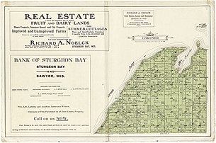 1914 plat map of Gardner