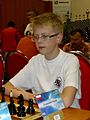 Drozdowski in an open chess tournament, Stare Mesto (Czech Republic)