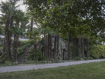 Un angolo caratteristico del parco