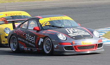 ポルシェ・911 GT3カップ（997）フロント