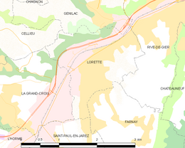 Lorette - Localizazion