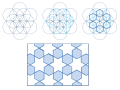 Girih pattern that can be drawn with compass and straight edge.