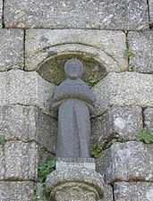 Saint Lubin (XXe siècle), Kergrist-Moëlou, chapelle Saint-Lubin.