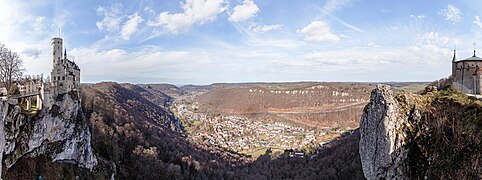 Schloss Lichtenstein (Württemberg) - Panorama - 01.jpg