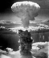 A mushroom cloud (from Human history)