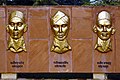 The National Martyrs Memorial, built at Hussainiwala in memory of Bhagat Singh, Sukhdev and Rajguru