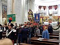 Imperia Porto Maurizio, basilique de Saint-Maurice. Fête de saint Maurice, 22 septembre