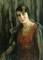 Lucie van Bourbon-Sicilië in 1927 (Schilderij: Adele Fairholme) geboren op 9 juli 1908