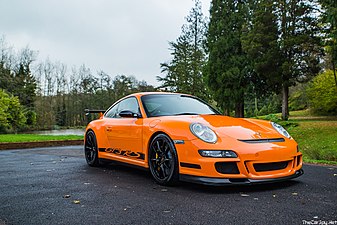 ポルシェ・997 GT3 RS（前期）フロント