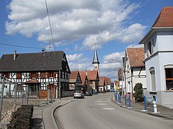 Skyline of Rossfeld