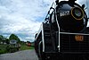 6077 on display at The Northern Ontario Railroad Museum