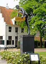 Nationaal Donor Monument bij de Grote Kerk, in 2011 onthuld