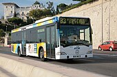 Mercedes-Benz Citaro première génération, retiré du service dans les années 2010.