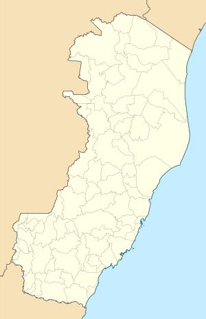 Mapa do Espírito Santo