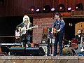 Two-time winners Emmylou Harris and Rodney Crowell