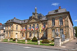 The town hall in Sainte-Menehould