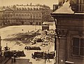 Photographie de la place vendôme après la commune de Paris