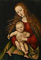 Lucas Cranach the Elder, Madonna with child (1529)