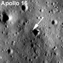 Le LM d'Apollo 16 a pu être photographié depuis l'orbite lunaire par la sonde LRO