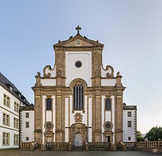 Nur eine Minderzahl der deutschen Barockkirchen weist eine klassische römische Barockfassade auf.