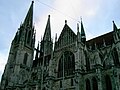 Outra vista da Catedral de Ratisbona