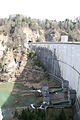 Staumauer bei Rossens