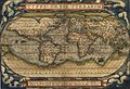 Image 16World map Theatrum Orbis Terrarum by Ortelius (1570) (from History of cartography)